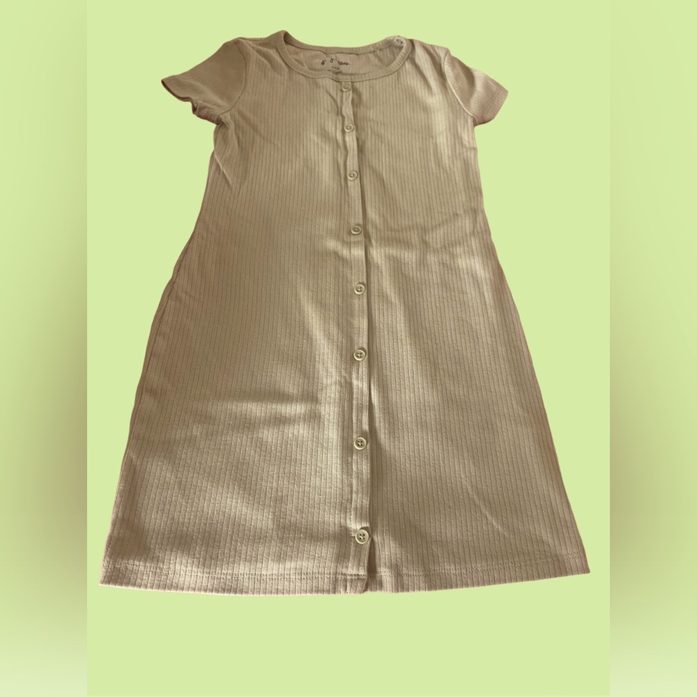 Girls green dress